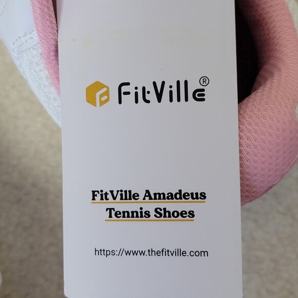 NWT FitVille Amadeus 10W Tennis Pickleball Sneakers Shoes Cushioned  Non-Slip - Picture 11 of 12